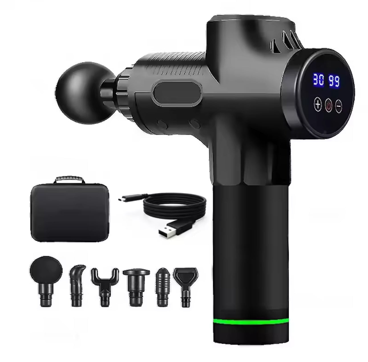 CoreMuse PulseMini™ Portable Massage Gun – Deep Relief Anywhere